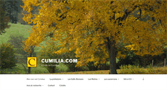 Desktop Screenshot of cumilia.com